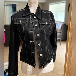 Da Vita Black Jean Jacket